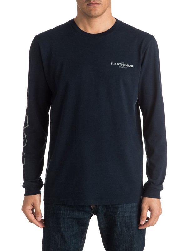 quiksilver, The Fourth Phase - Tee-Shirt à manches longues, NAVY BLAZER (byj0) 0 The Fourth Phase - Tee-Shirt à manches longues EQYZT04383 Quiksilver