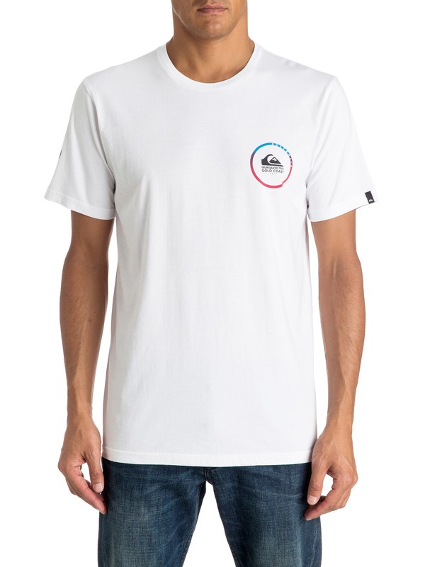 quiksilver, Quik Pro 2017 Tee, WHITE (wbb0) 0 Quik Pro 2017 Tee EQYZT04467 Quiksilver