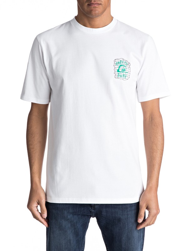 quiksilver, Venice Freaks Tee, WHITE (wbb0) 0 Venice Freaks Tee White EQYZT04474 Quiksilver
