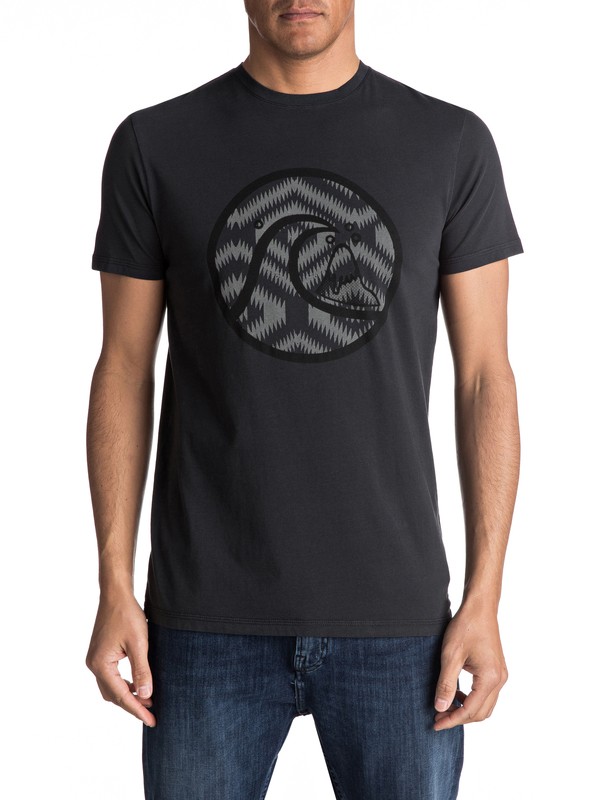 quiksilver, Neon Smog - Tee-Shirt pour Homme, TARMAC (kta0) 0 Neon Smog - Tee-Shirt pour Homme EQYZT04490 Quiksilver