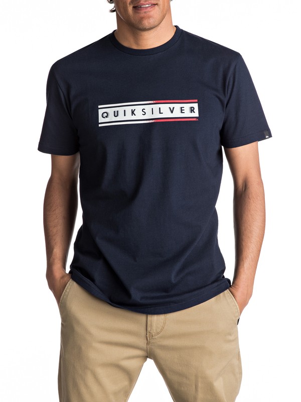 quiksilver, Classic Daily Surf - T Shirt, NAVY BLAZER (byj0) 0 Classic Daily Surf - T Shirt EQYZT04529 Quiksilver