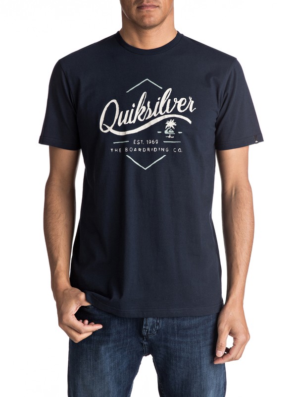 quiksilver, Classic Sea Tales - T Shirt pour Homme, NAVY BLAZER (byj0) 0 Classic Sea Tales - T Shirt pour Homme EQYZT04533 Quiksilver