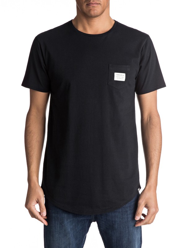 quiksilver, Scallop East Woven Tee, BLACK (kvj0) 0 Scallop East Woven Tee Black EQYZT04555 Quiksilver