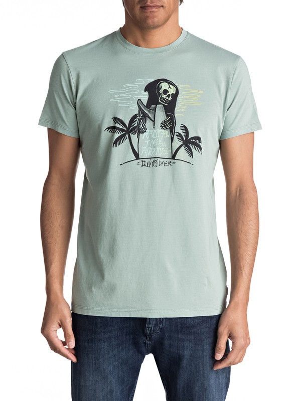 quiksilver, Dye Sunset Ripper - Tee-Shirt pour Homme, SLATE GRAY (ghr0) 0 Dye Sunset Ripper - Tee-Shirt pour Homme EQYZT04558 Quiksilver