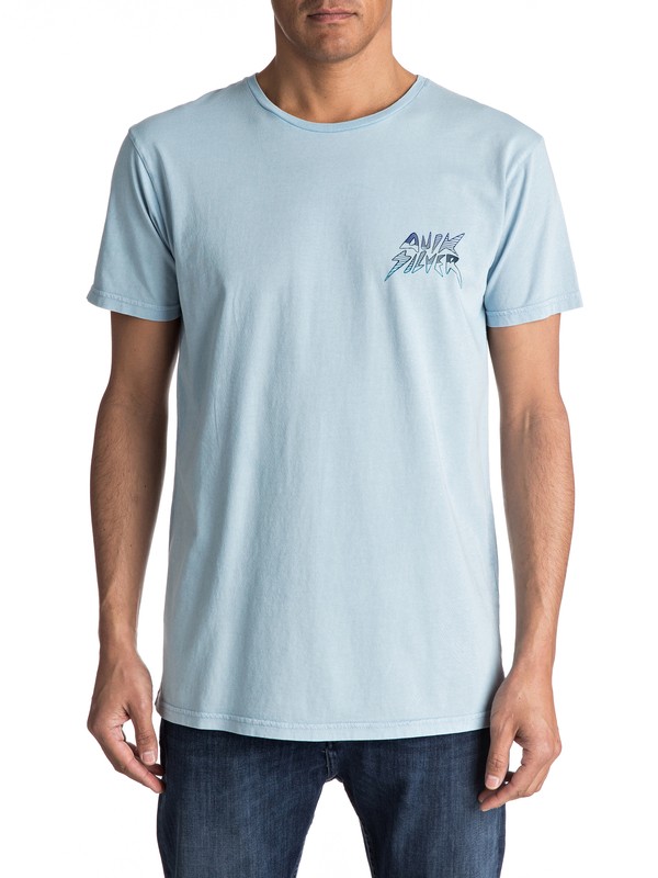 quiksilver, Speciality Banana Shape - Tee-Shirt, DUSK BLUE (bhc0) 0 Speciality Banana Shape - Tee-Shirt Bleu EQYZT04559 Quiksilver