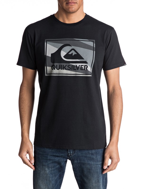 quiksilver, Box Knife R - Tee-Shirt, BLACK (kvj0) 0 Box Knife R - Tee-Shirt EQYZT04706 Quiksilver