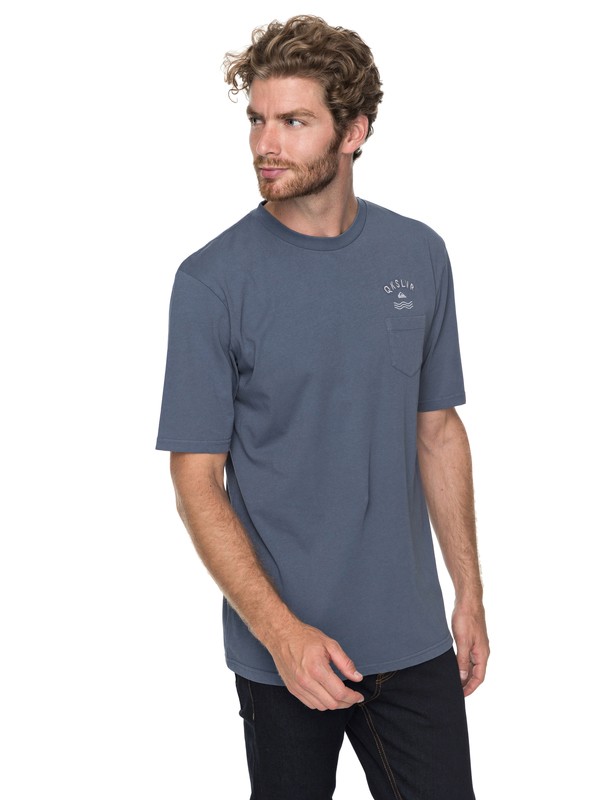 quiksilver, SS GMT DYE SLAB GAME, VINTAGE INDIGO (byl0) 0 SS GMT DYE SLAB GAME Azul EQYZT04751 Quiksilver