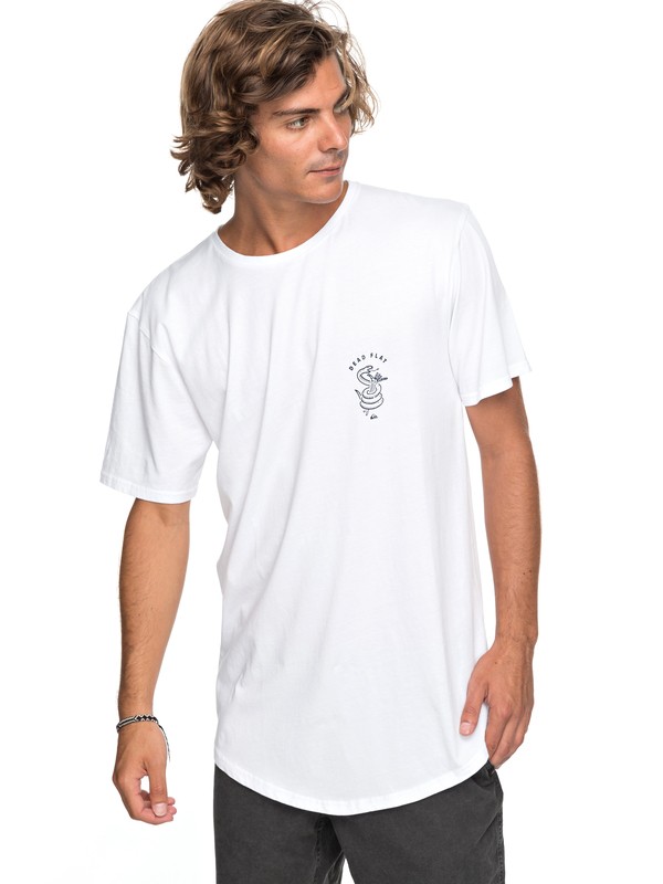 quiksilver, Scallop Board Fusion - T-Shirt für Männer, WHITE (wbb0) 0 Scallop Board Fusion - T-Shirt für Männer Weiss EQYZT04768 Quiksilver