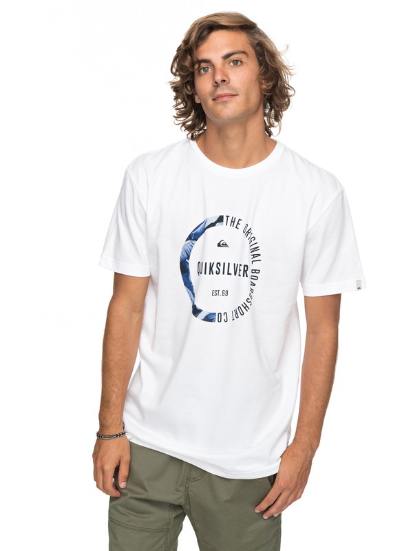 quiksilver, Classic Revenge - T-Shirt für Männer, WHITE (wbb0) 0 Classic Revenge - T-Shirt für Männer Weiss EQYZT04777 Quiksilver
