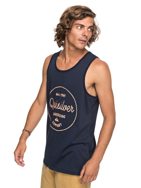 quiksilver, Morning Slide - Haut sans manches pour Homme, NAVY BLAZER (byj0) 0 Morning Slide - Haut sans manches pour Homme EQYZT04804 Quiksilver