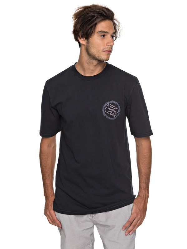 quiksilver, OMNI DOUBLE SS, BLACK (kvj0) 0 OMNI DOUBLE SS EQYZT04813 Quiksilver