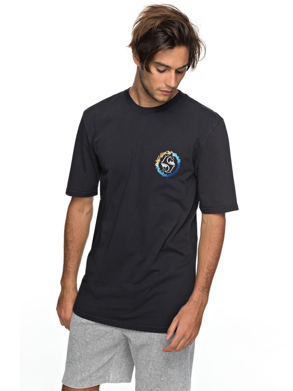 quiksilver, Lei All Day - T-Shirt, BLACK (kvj0) 0 Lei All Day - T-Shirt EQYZT04815 Quiksilver