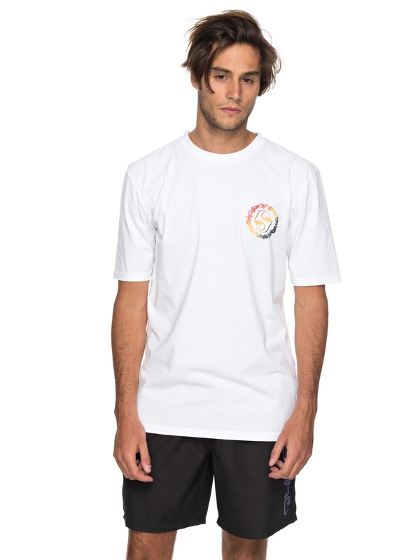quiksilver, Lei All Day - T-Shirt, WHITE (wbb0) 0 Lei All Day - T-Shirt Weiss EQYZT04815 Quiksilver