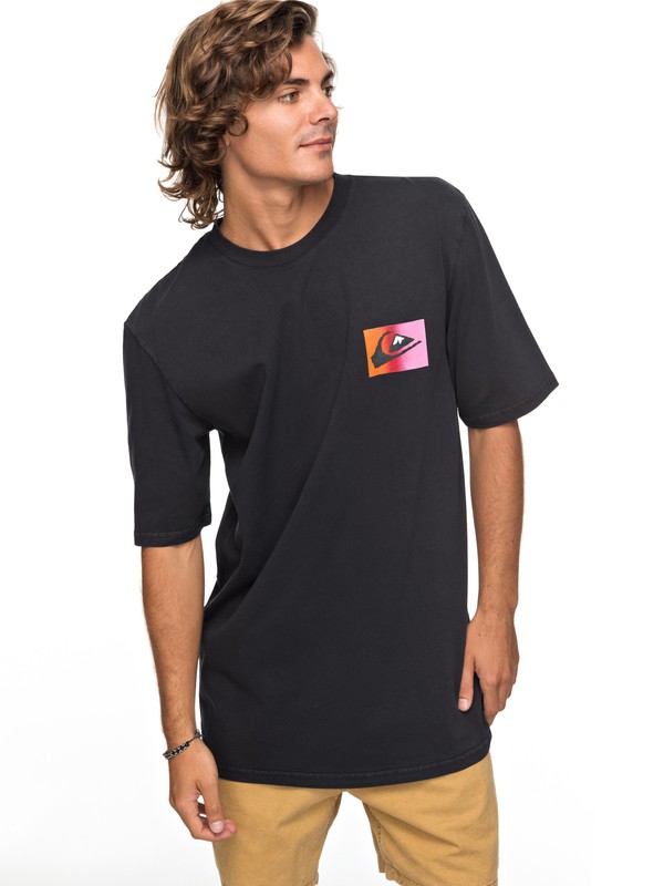 quiksilver, Ce Soir - T-Shirt, BLACK (kvj0) 0 Ce Soir - T-Shirt Black EQYZT04816 Quiksilver