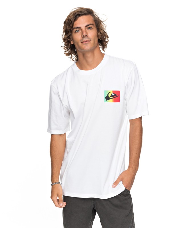 quiksilver, CE SOIR SS, WHITE (wbb0) 0 CE SOIR SS Blanco EQYZT04816 Quiksilver