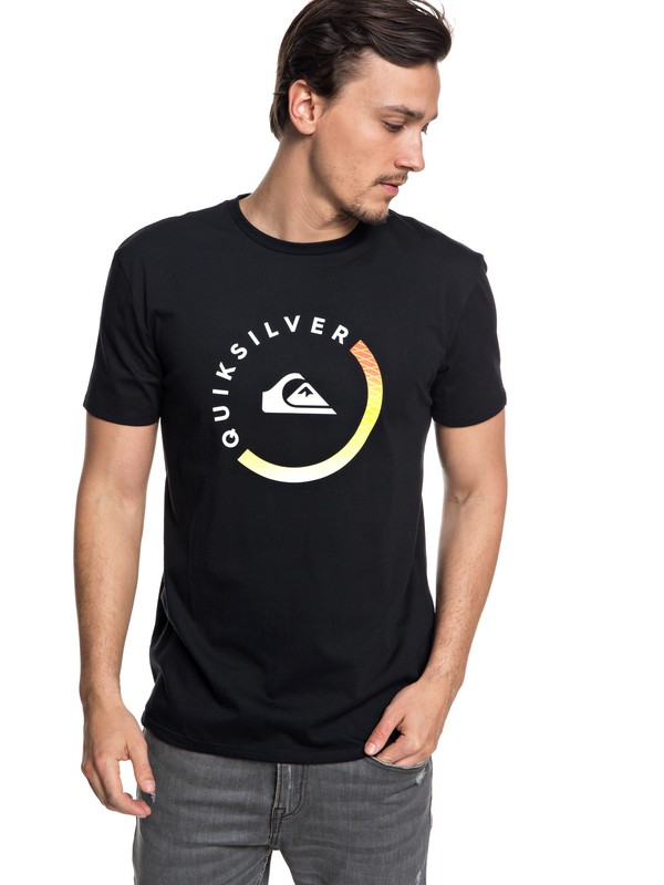 quiksilver, Slab Session - T-Shirt, BLACK (kvj0) 0 Slab Session - T-Shirt Black EQYZT04940 Quiksilver