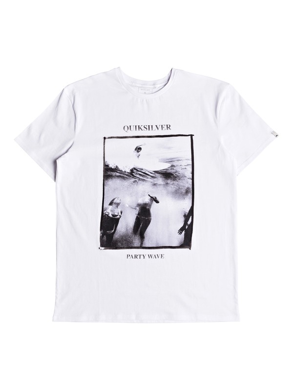 0 Wave Party - T-Shirt for Men White EQYZT04948 Quiksilver