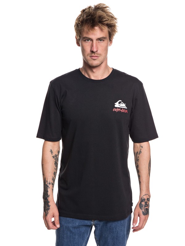 quiksilver, Good Bad Tee, BLACK (kvj0) 0 Good Bad Tee Black EQYZT04996 Quiksilver