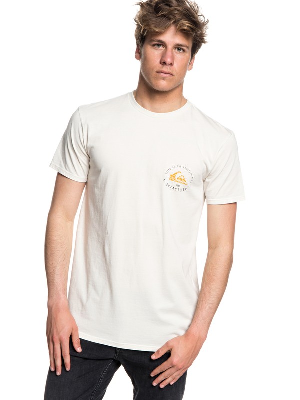quiksilver, Rising Giant - T-Shirt für Männer, OATMEAL (tfl0) 0 Rising Giant - T-Shirt für Männer Beige EQYZT05014 Quiksilver