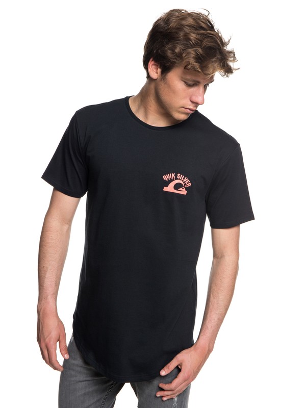 quiksilver, Lonely Frustration - T-Shirt, BLACK (kvj0) 0 Lonely Frustration - T-Shirt EQYZT05016 Quiksilver
