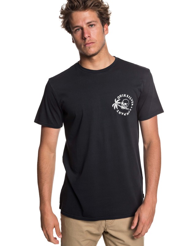quiksilver, Darkest Kobe Tee, BLACK (kvj0) 0 Darkest Kobe Tee Black EQYZT05179 Quiksilver