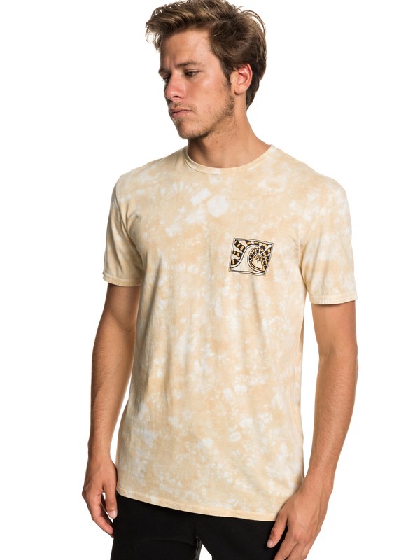 quiksilver, Bored In The Barrel Tee, WARM SAND (tgs0) 0 Bored In The Barrel Tee Beige EQYZT05215 Quiksilver