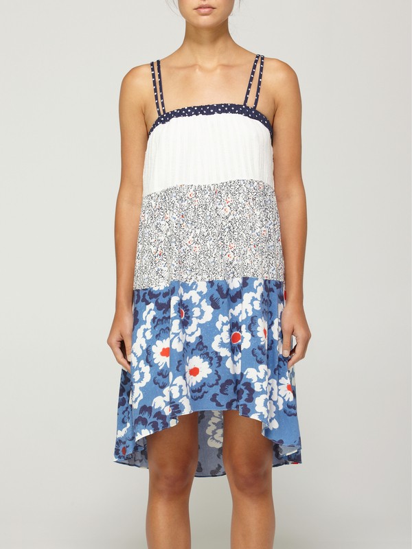 quiksilver, Tres Flores Dress, WILD POPPY (blu) 0 Tres Flores Dress G06198 Quiksilver