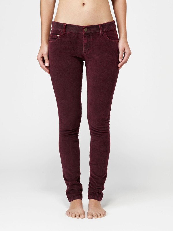 quiksilver, Woodstock Skinny Cord Pants, DEEP FIG (fig) 0 Woodstock Skinny Cord Pants G10027 Quiksilver