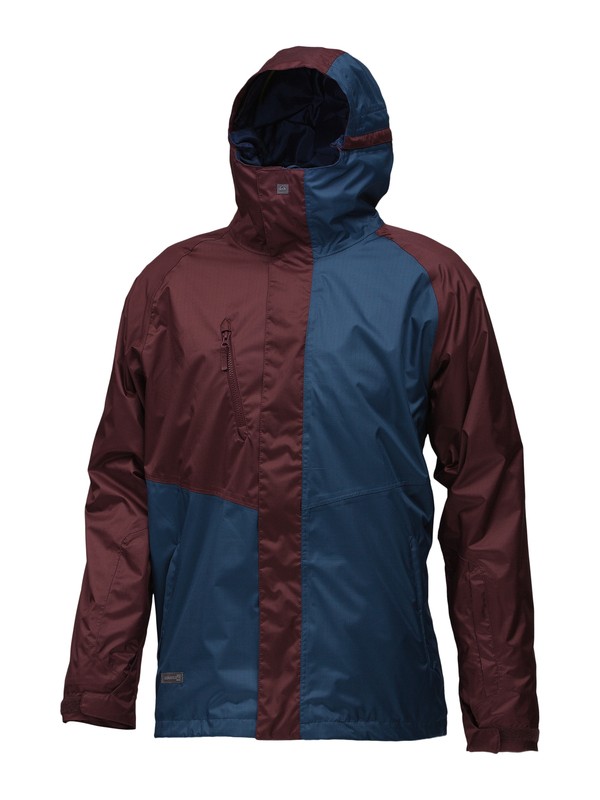 quiksilver, Travis Rice Hydro 10K Shell Jacket, MERLOT (mer) 0 Travis Rice Hydro 10K Shell Jacket KPMSJ104 Quiksilver