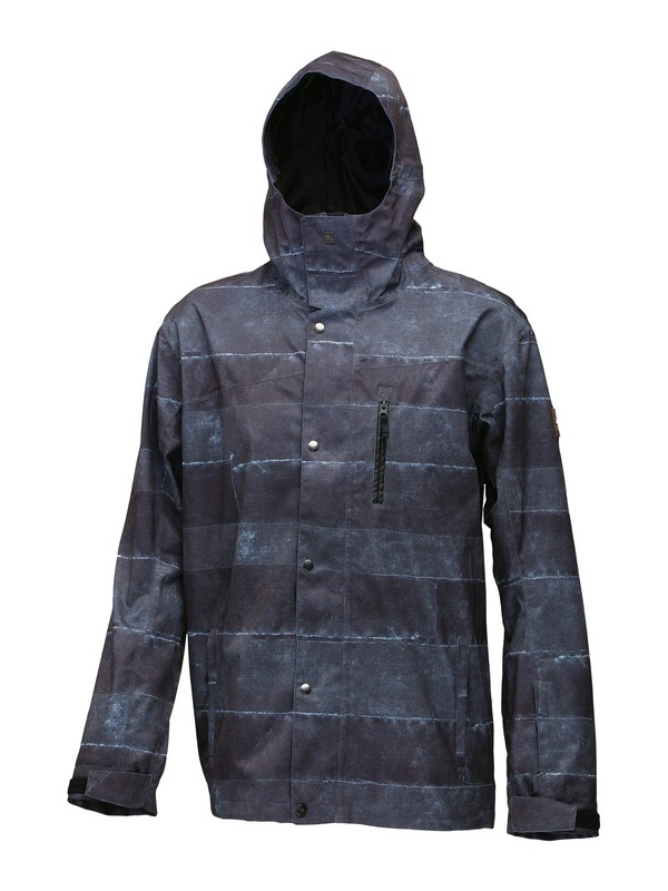 quiksilver, Iron 10K Shell Jacket, DENIM (dnm) 0 Iron 10K Shell Jacket KPMSJ234 Quiksilver