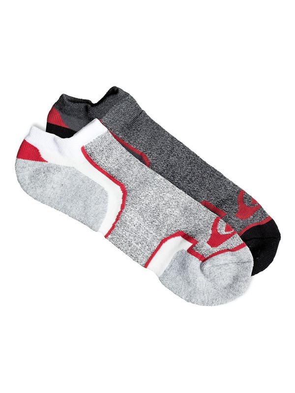 quiksilver, Marled No Show Ankle Socks, WHITE (wbb0) 0 Marled No Show Ankle Socks PS019845D Quiksilver