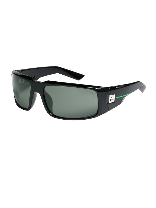 quiksilver, CRUISE GRNLINE PLR, SHINY BLACK / OCEAN (b42) 0 CRUISE GRNLINE PLR QEMP012 Quiksilver