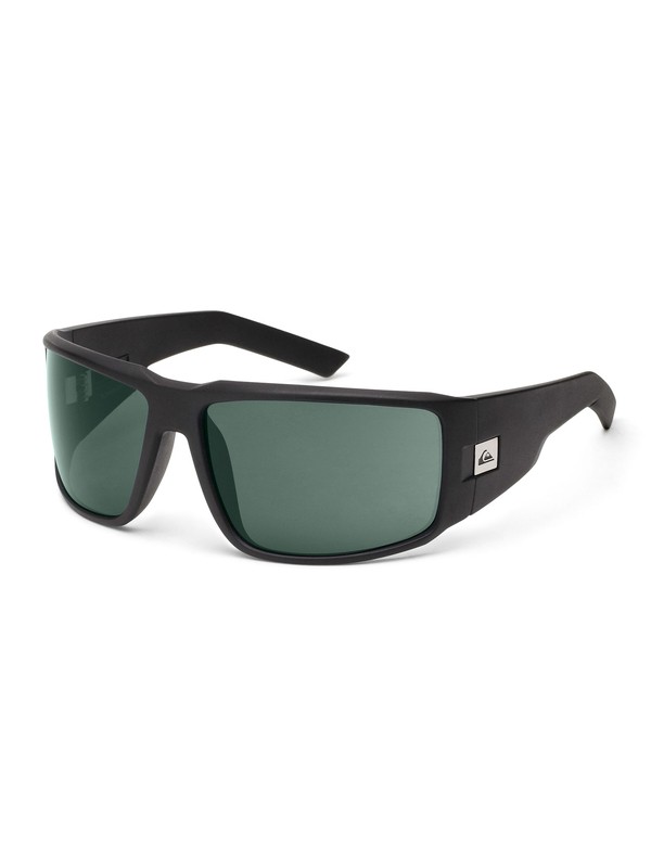 quiksilver, The Slab Polar Sunglasses, MATTE BLACK / OCEAN (d61) 0 The Slab Polar Sunglasses QEMP013 Quiksilver