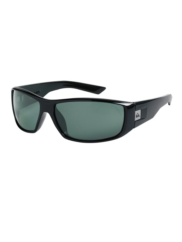 quiksilver, Slink Polar Sunglasses, SHINY BLACK / OCEAN (b42) 0 Slink Polar Sunglasses QEMP029 Quiksilver