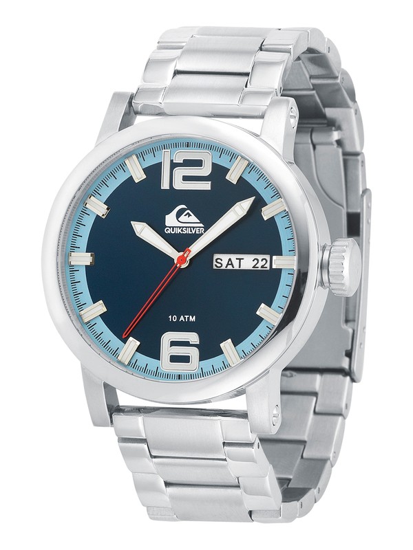 quiksilver, The Sentinel Watch, NAVY (byj0) 0 The Sentinel Watch QS1011 Quiksilver