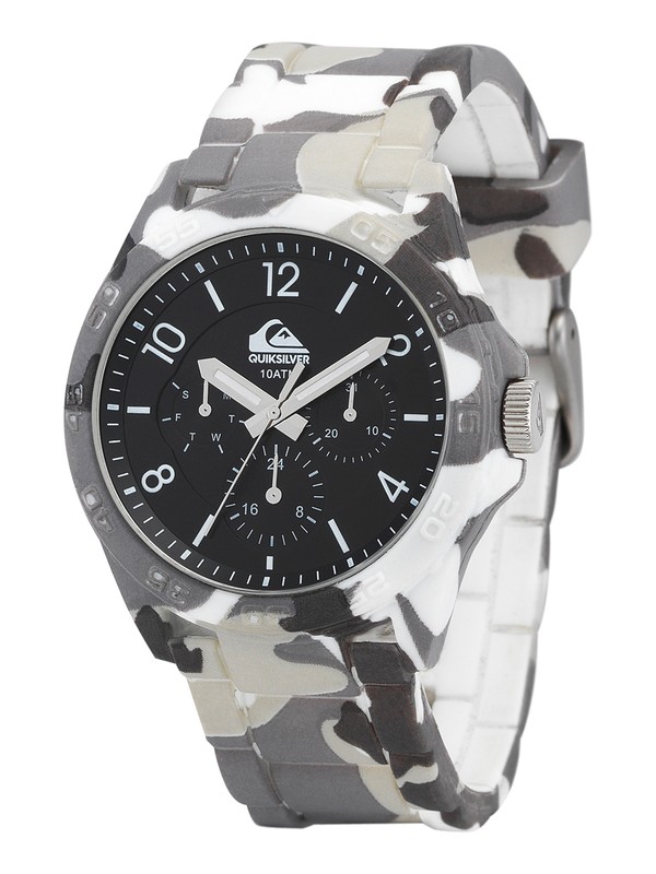 quiksilver, The Summit Watch, GRAY CAMO (kpc6) 0 The Summit Watch QS1016 Quiksilver