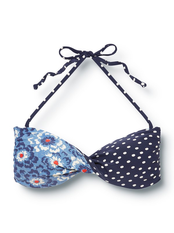 quiksilver, Wild Poppy Twist Bandeau, WILD POPPY (blu) 0 Wild Poppy Twist Bandeau S01231 Quiksilver