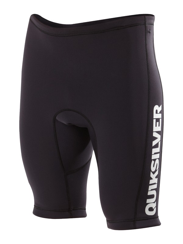 quiksilver, 1M REEF SHORT, BLACK/WHITE (bkw) 0 1M REEF SHORT SA030MF Quiksilver
