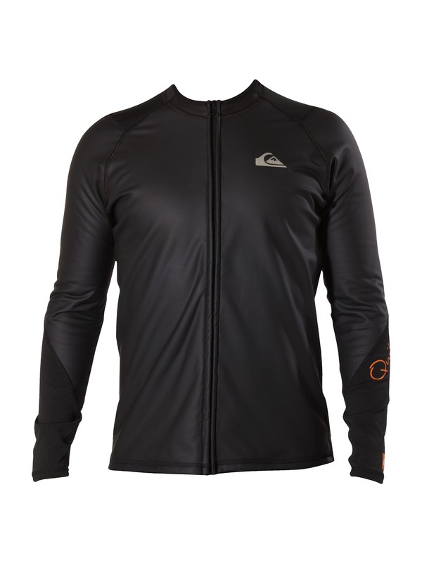 quiksilver, Men's Front Zip Paddle Jacket, BLACK (blk) 0 Men's Front Zip Paddle Jacket SA151MF Quiksilver