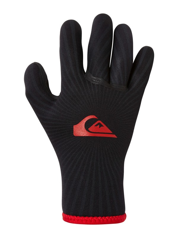 quiksilver, SYNC 3M 5FNGRGLOVE, BLACK (blk) 0 SYNC 3M 5FNGRGLOVE SA824ML Quiksilver