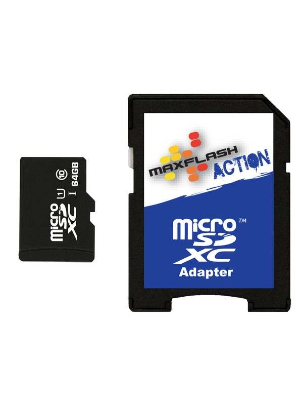 quiksilver, Tarjeta Microsd Maxflash Action de 64Gb, ASSORTED (ast) 0 Tarjeta Microsd Maxflash Action de 64Gb SD64MICRO DC Shoes