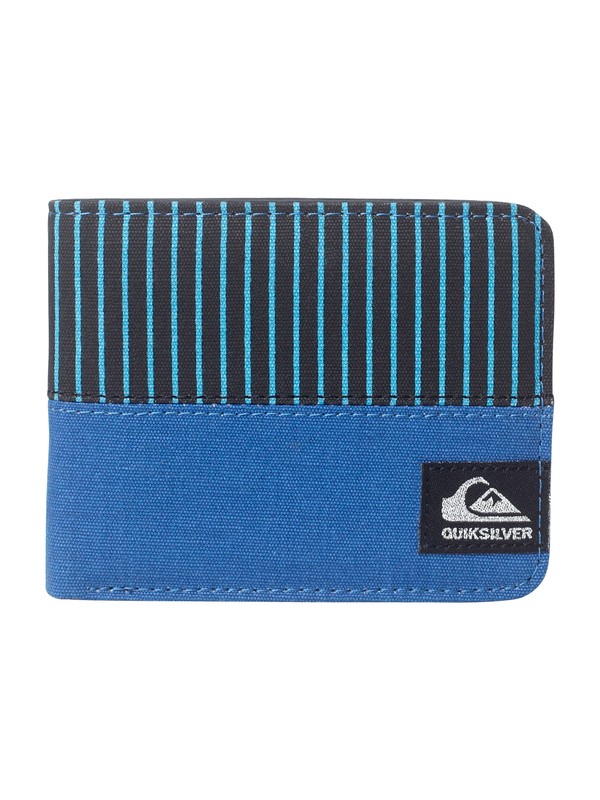 quiksilver, Throwback Wallet, BRIGHT COBALT (bpc0) 0 Throwback Wallet UQYAA00063 Quiksilver