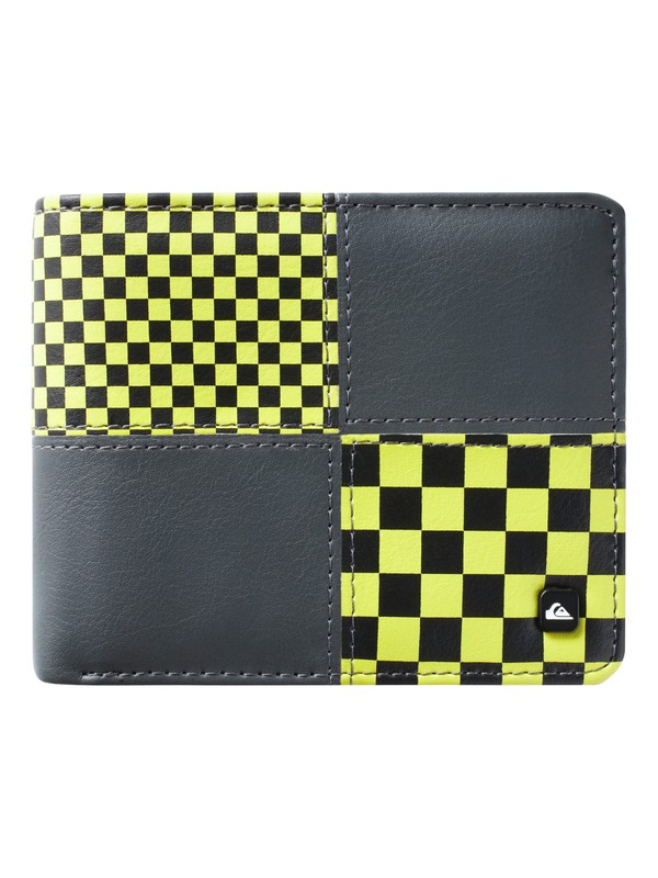 quiksilver, Reynolds Check Wallet, DARK CHARCOAL (kta0) 0 Reynolds Check Wallet UQYAA03034 Quiksilver