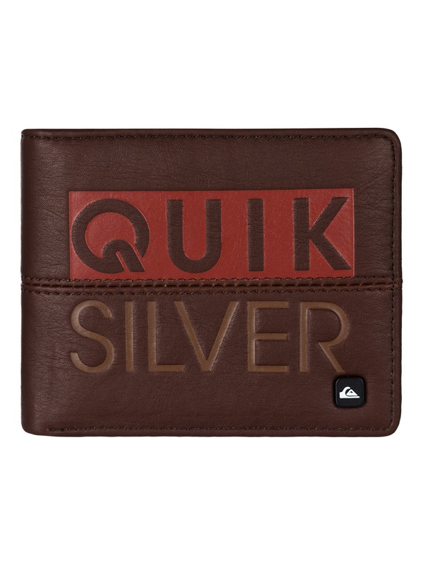 quiksilver, Wash Out Wallet, CHOCOLATE (ctk0) 0 Wash Out Wallet UQYAA03064 Quiksilver