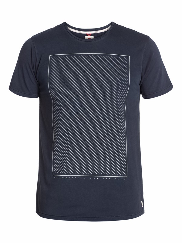 quiksilver, Echo Slim Fit T-Shirt, NAVY BLAZER (byj0) 0 Echo Slim Fit T-Shirt UQYZT03043 Quiksilver