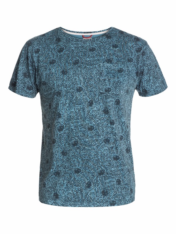 quiksilver, Worms In The Brain Modern Fit T-Shirt, BLUESTONE (bmc0) 0 Worms In The Brain Modern Fit T-Shirt UQYZT03088 Quiksilver