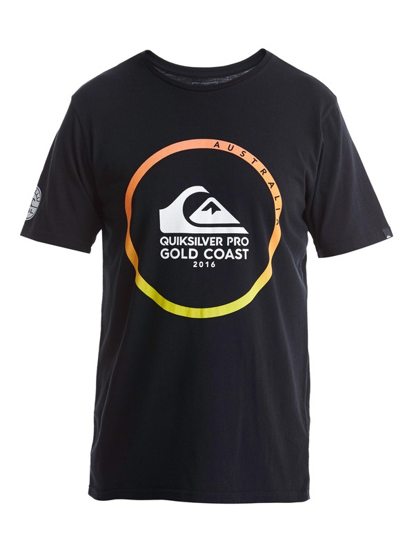 quiksilver, QUIK PRO 2016 MENS TEE, BLACK (kvj0) 0 QUIK PRO 2016 MENS TEE UQYZT03660 Quiksilver