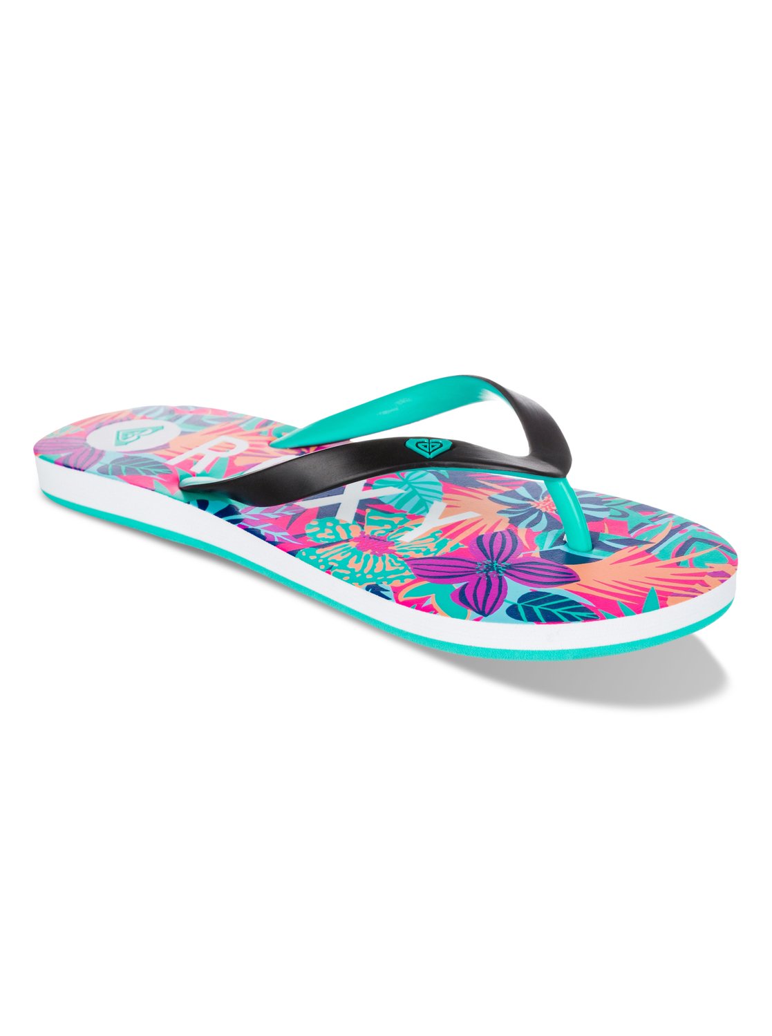tan roxy flip flops