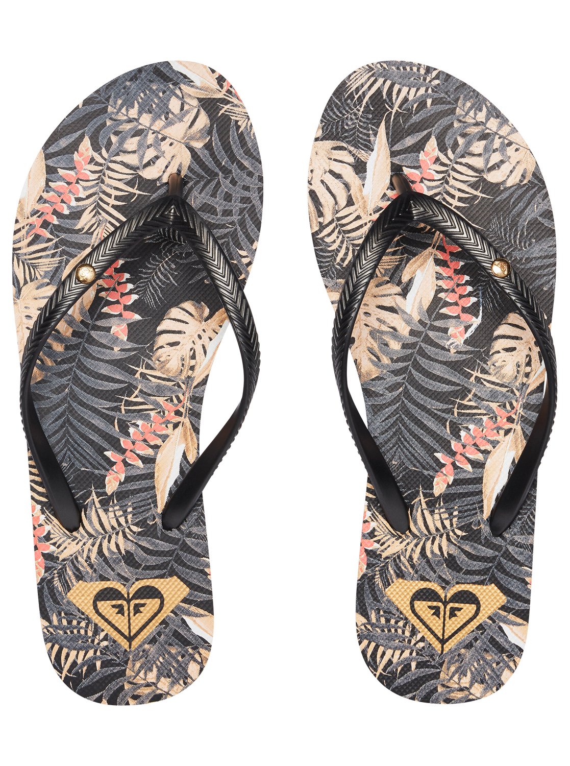 ladies roxy flip flops