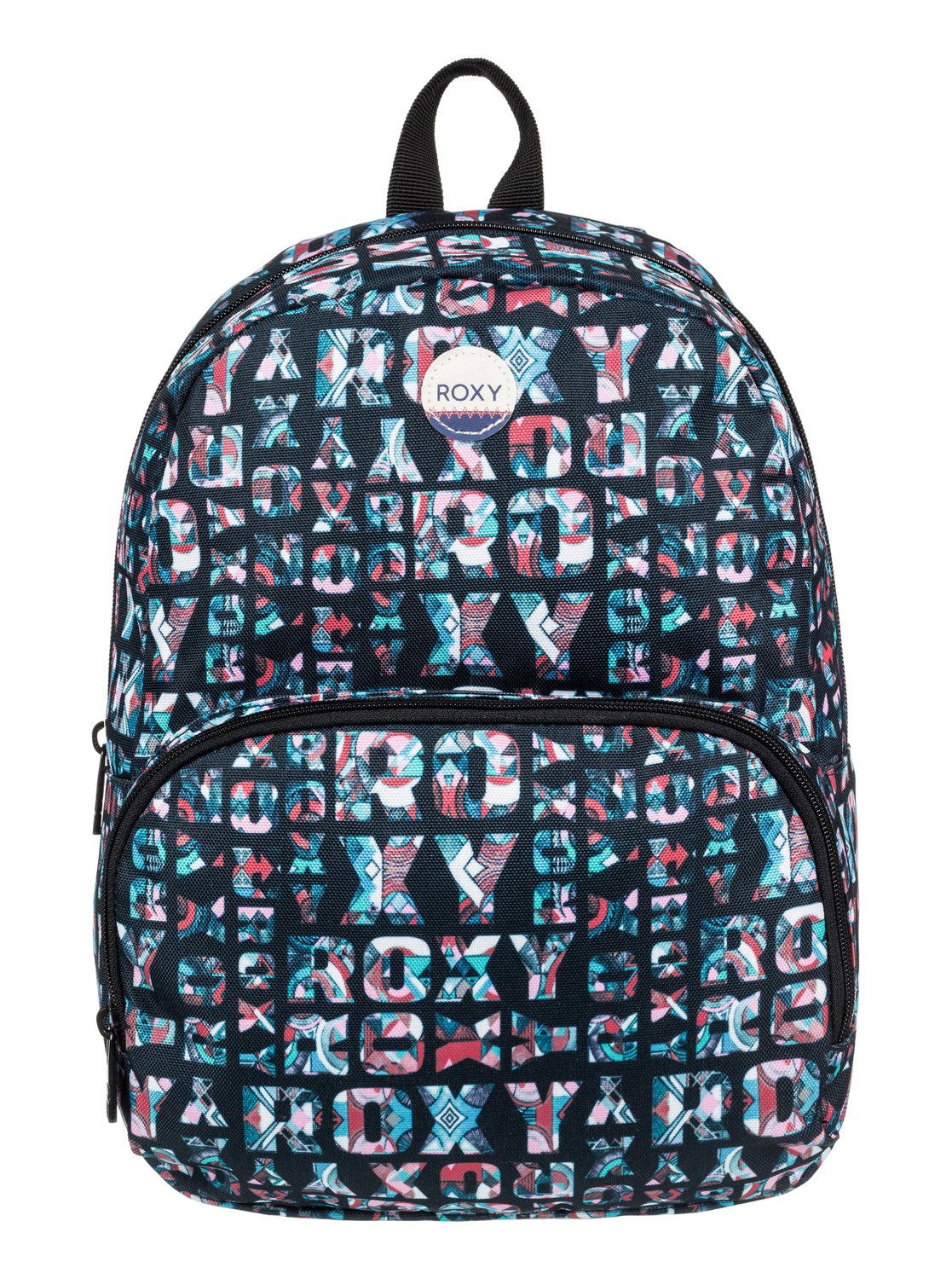 Roxy Off The Wall Pencil Case in Wintery Geo